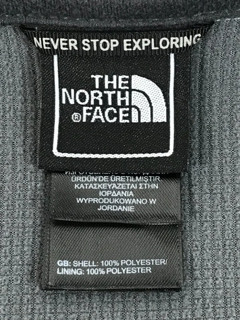 The North Face Full Zip Vest Men's XL Gray Lined Pockets Winter Outdoor Workwear